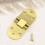 2Pcs Solid Brass Hinges With Screws For Folding Table Cabinet Door 11