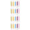 36Pcs Multi-Color Cake Decorating Tools Fondant Sculpting Modeling Set 8