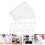 2 Sets Adjustable Plastic Drawer Dividers Storage Organizer 11
