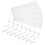 2 Sets Adjustable Plastic Drawer Dividers Storage Organizer 3