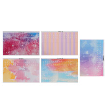 10 Pcs Kalimba Thumb Piano 17 Tone Colorful Note Stickers