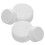 4St Ronde Schuimcake Modellen Set Diy Polystyreen Cakevorming Wit 2