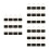 36 Pcs Multi-Purpose Reusable Chalk Boards Hanging Message Boards 6