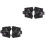 4 Pcs 360 Degree Rotating Wrist Strap Mount For Black 3