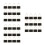 36 Pcs Multi-Purpose Reusable Chalk Boards Hanging Message Boards 5
