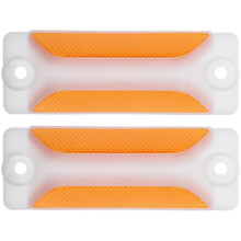 4 Pcs Warning Delineator Traffic Safety Road Marker Reflective Signs