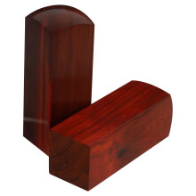 4 Pcs Wooden Scrapbook Seal DIY Craft Stamp Square Block