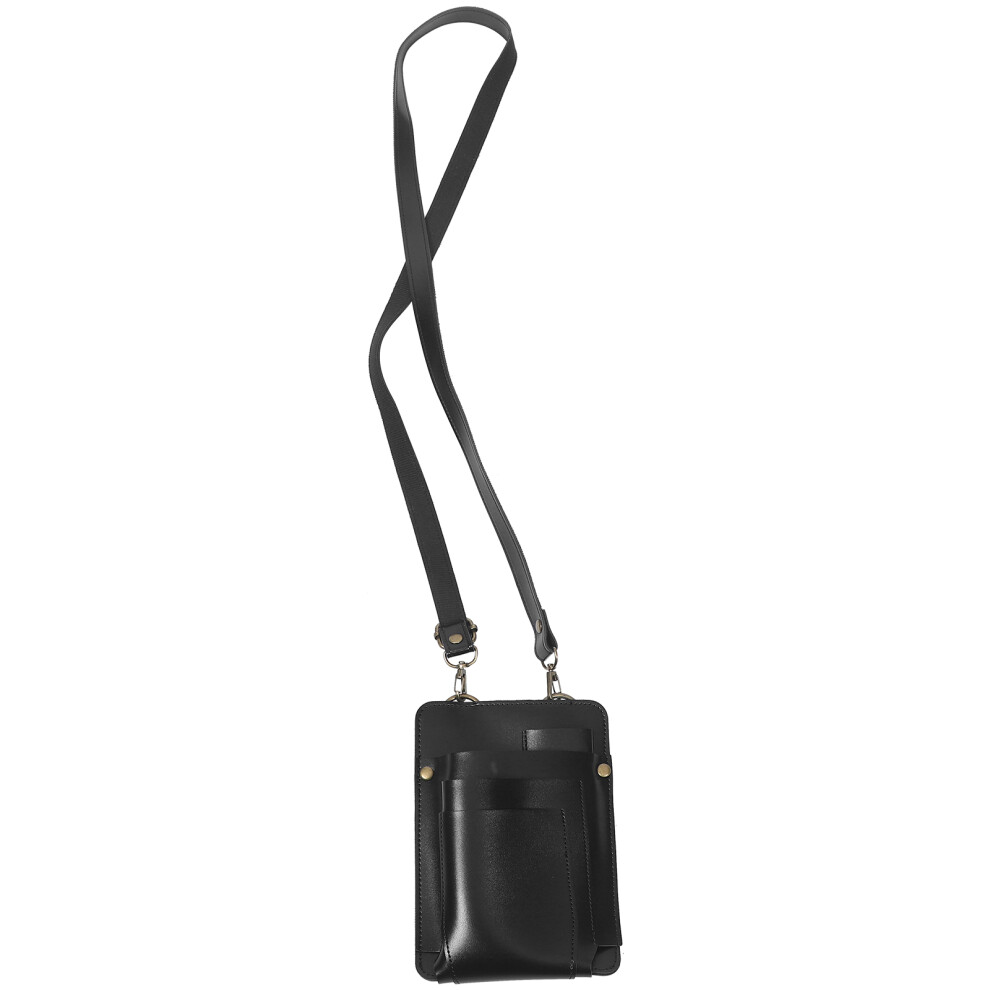 Ohphcall Unisex 2Pcs Barber Waist Bag Scissor Storage Pouch For Hairdressers