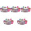 15 Pcs Multi-Function Nail Art Glass Dappen Dishes Manicure Supply 3