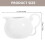 1 Set Keramik Kaffeetasse Dose Restaurant 3
