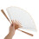 Éventail Papier Bambou Artisanal Pliable Déco 4