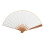 Éventail Papier Bambou Artisanal Pliable Déco 11