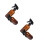 4 Pcs 500ml Empty Watering Cans For Home Garden Brown 6