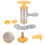 2Sets Multi-Function Manual Noodle Maker Assorted Color Kitchen Tool 8