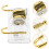 2Pcs Adhesive Shower Head Holder With Hooks For Hand Held Sprayer 3