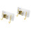 2Pcs Adhesive Shower Head Holder With Hooks For Hand Held Sprayer 6