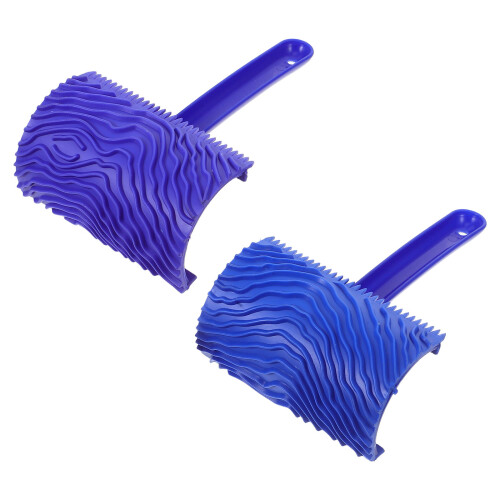 8 Pcs Wood Graining Tool Set - Rubber Graining Roller For DIY Projects 1