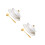 2Sets Home Use White Ceramic Baking Bowls for Pudding Dessert and Soup 9