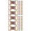 200 Pcs Elastic Bandage Clips Stretchable Fixing Buckle 7