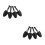 4 Pairs Shoe Tree Inserts For Men Golf Shoes Support Stretcher 6