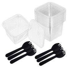 50Sets Stevige Pet Snackbekers - , Multifunctioneel Gebruik