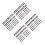 40 Pcs Sewing Gauge Ruler: Sliding Measuring Tool For Quilting 5