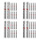 40 Pcs Sewing Gauge Ruler: Sliding Measuring Tool For Quilting 6