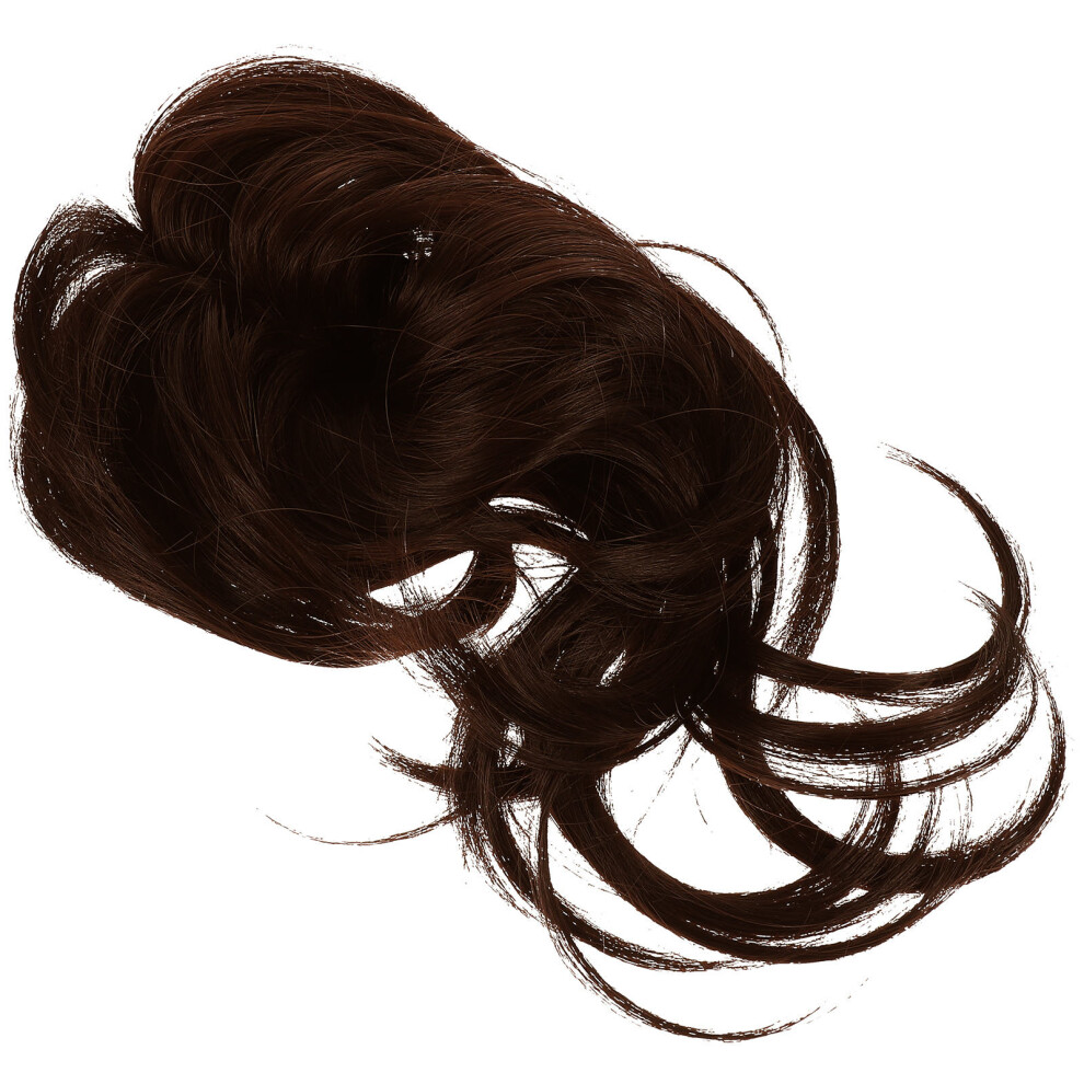 Ohphcall Unisex 4Pcs Hair Extension Claw Clip Jaw Clip Hairpiece For Women
