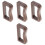 4Pcs Wooden Teacup Handle Replacement Mug Supplies 5