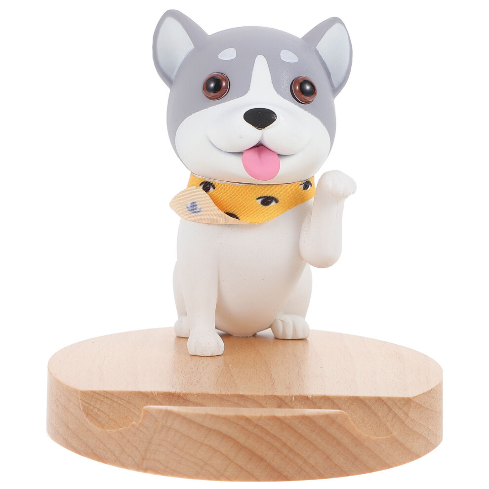 5Pcs Cartoon Dog Cell Phone Stand For Car And Desktop Holder 032297100316