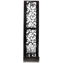 4Pcs Iron Hanging Candle Holder Hollow Tea Light Stand