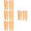 240 Pcs Small Bouquet Sleeve Single Flower Wrapping 9