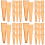 240 Pcs Small Bouquet Sleeve Single Flower Wrapping 7