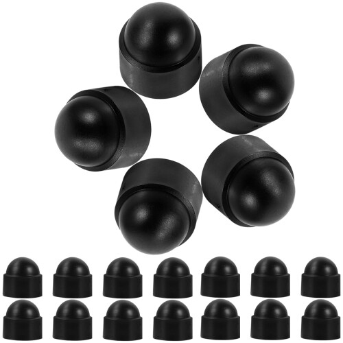40 Pcs Screw End Cap Exposed Bolt Dome Nut Protective Cover 1