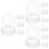 12 Pcs Empty Eyeshadow Pans Plastic Makeup Palettes 8