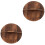 2Pcs Iron Wok Pan Lid With Wood Handle For Kitchen 5