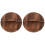 2Pcs Iron Wok Pan Lid With Wood Handle For Kitchen 4