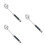 3Pcs Stainless Steel Kitchen Utensils With Vacuum Handle - Pasta Server 7