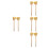 8 Pcs Mini Stirring Sticks For Bee Festival Decor 7