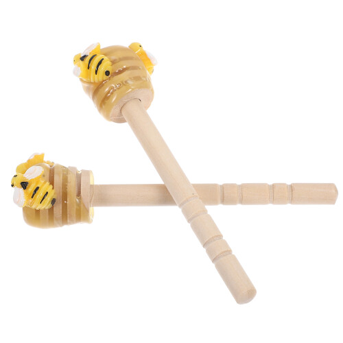 8 Pcs Mini Stirring Sticks For Bee Festival Decor 2