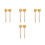 8 Pcs Mini Stirring Sticks For Bee Festival Decor 10
