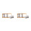 2 Pcs Cutlery Storage Rack Ceramic Marbling Tableware Canister 7