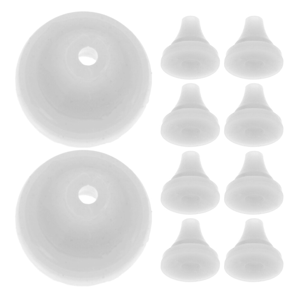 50 Pcs Silicone Shower Head Nozzles Replacement For Shower Heads 032265254997