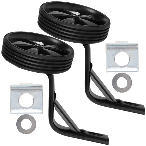 3 Pairs Replacement Training Wheels Bike Stabiliser Replaceable 2