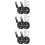 3 Pairs Replacement Training Wheels Bike Stabiliser Replaceable 10