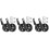 3 Pairs Replacement Training Wheels Bike Stabiliser Replaceable 6