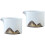2 Pcs Japanese Style Ceramic Tea Pitcher Home Tea Dispenser Set 4