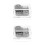 2 Pcs Square Transparent Clockwork Music Box Movement Acrylic Part 10