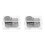 2 Pcs Square Transparent Clockwork Music Box Movement Acrylic Part 5