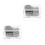 2 Pcs Square Transparent Clockwork Music Box Movement Acrylic Part 7